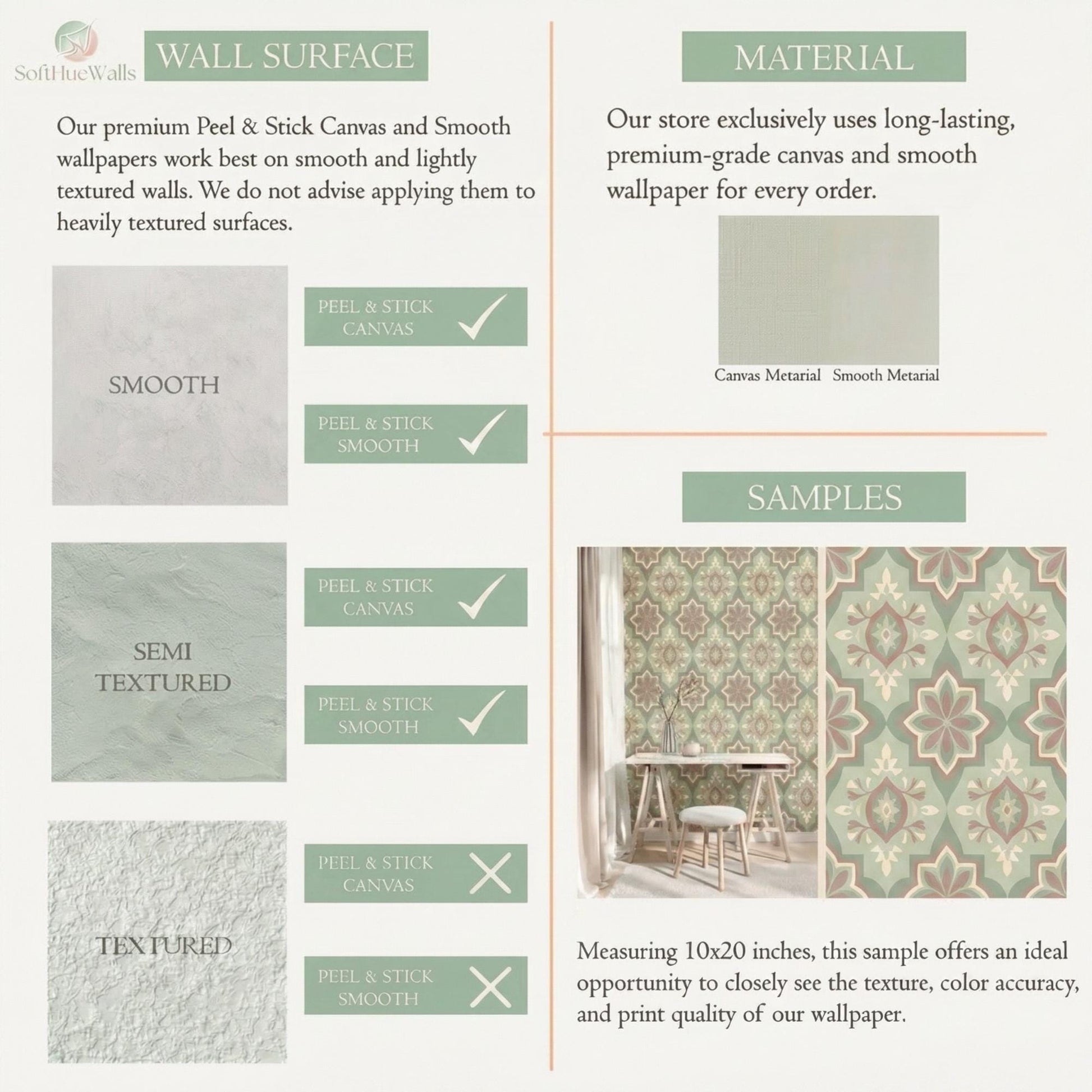 Watercolor Halloween Wallpaper, Pastel Goth Ghost Mural-WP0242