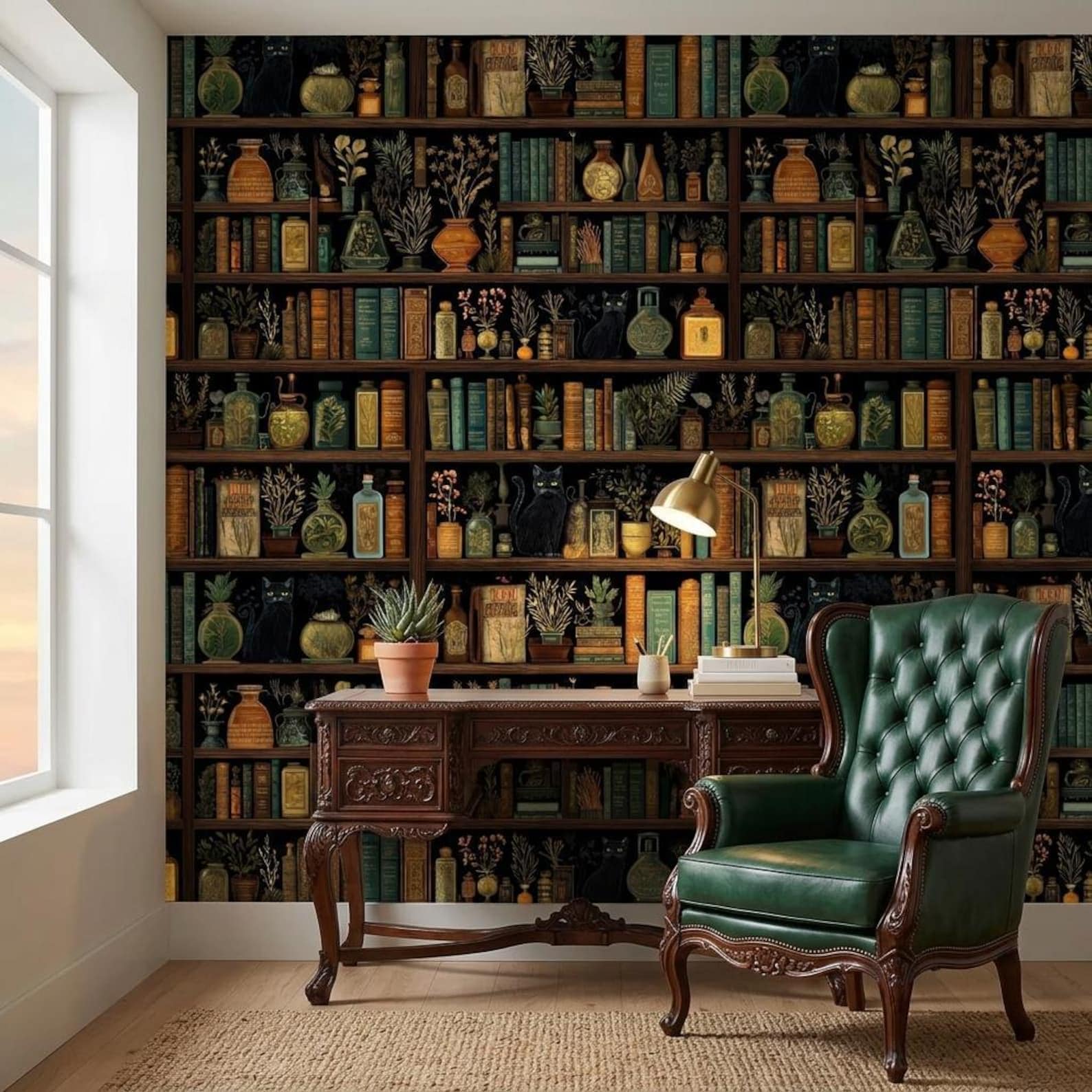 Custom Photo Wallpaper Peel and Stick Wall Mural, Personalized Removable Wallpaper-WP0225